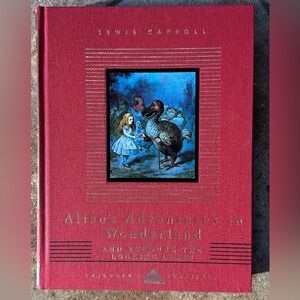 Vintage Alice’s Adventures in Wonderland & Through the Looking Glass hardcover
